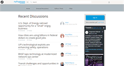 Desktop Screenshot of myprogressiverailroading.com